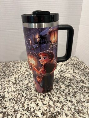 Stanley Frozen Purple and Black New 40 Oz Mug